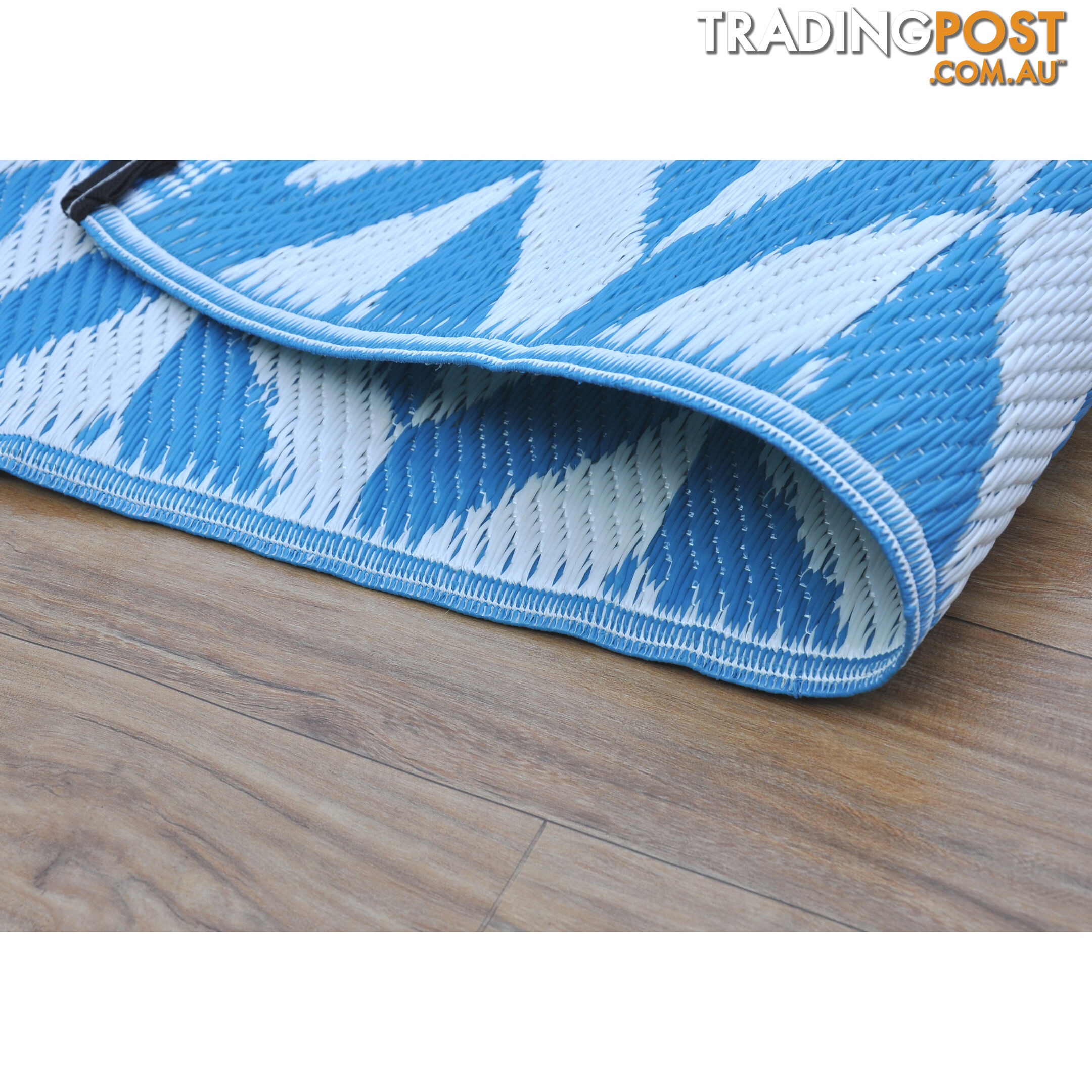 BARFI Rug Torquise & White 150x210cm