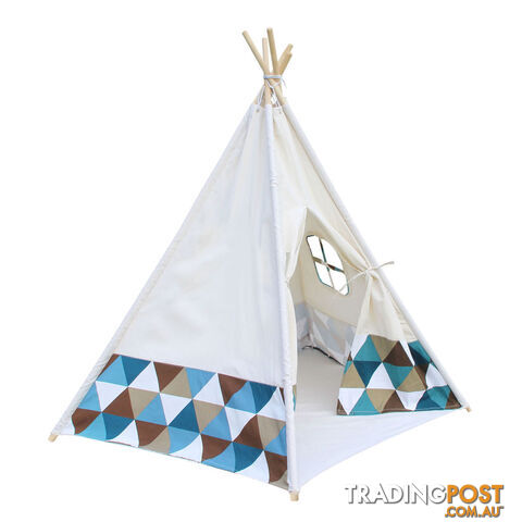 5 Poles Teepee Tent w/ Storage Bag