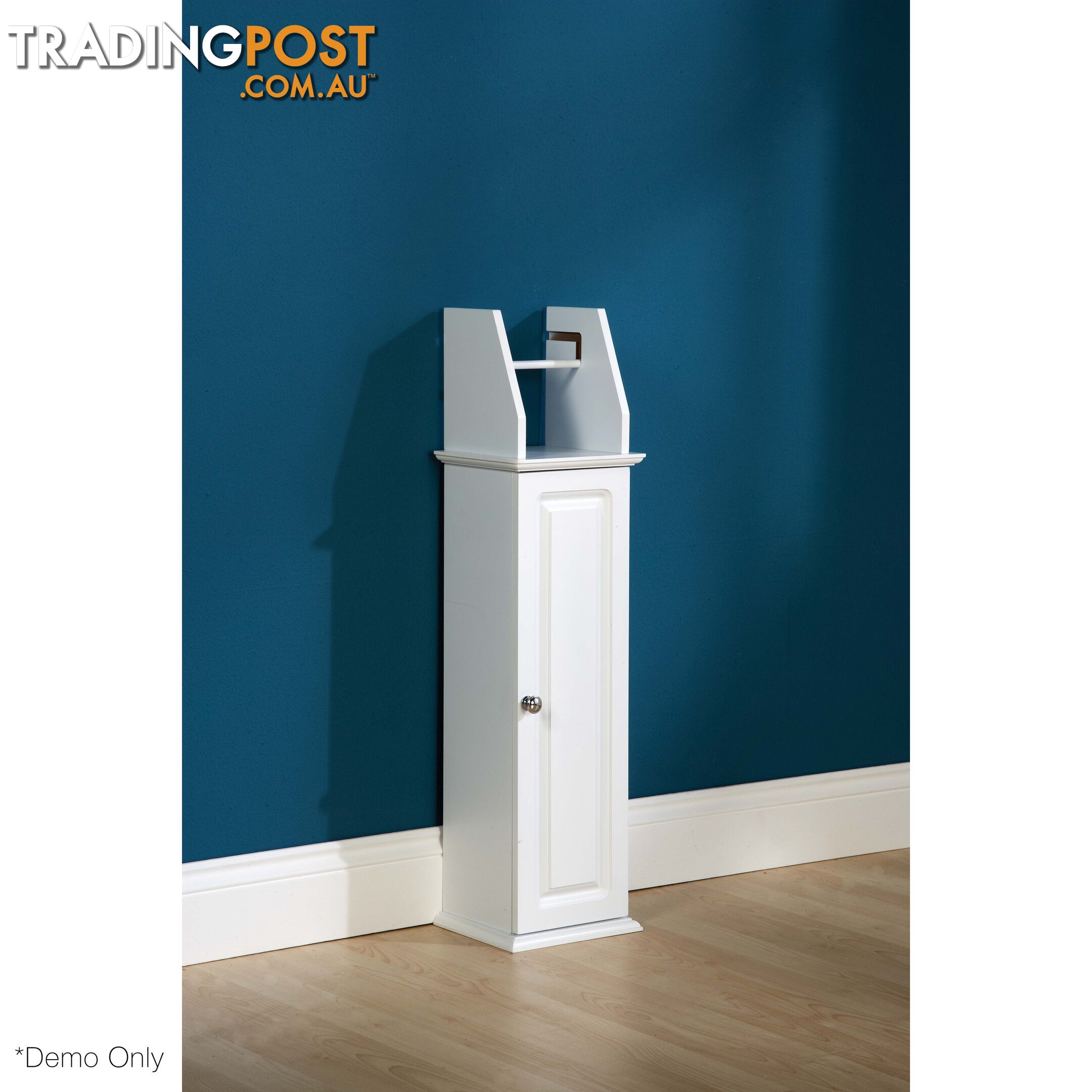 Dignity Toilet Roll Cupboard in WHITE