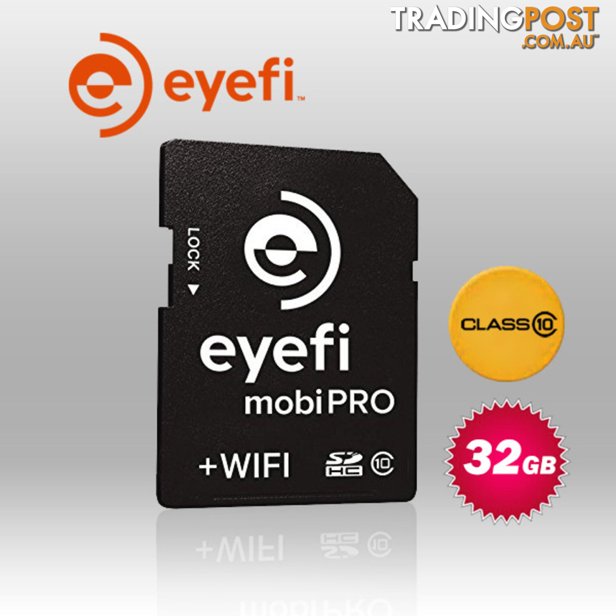 EYE FI  32GB mobi +wifi pro SDHC class 10 Card (MOBIPRO-32)