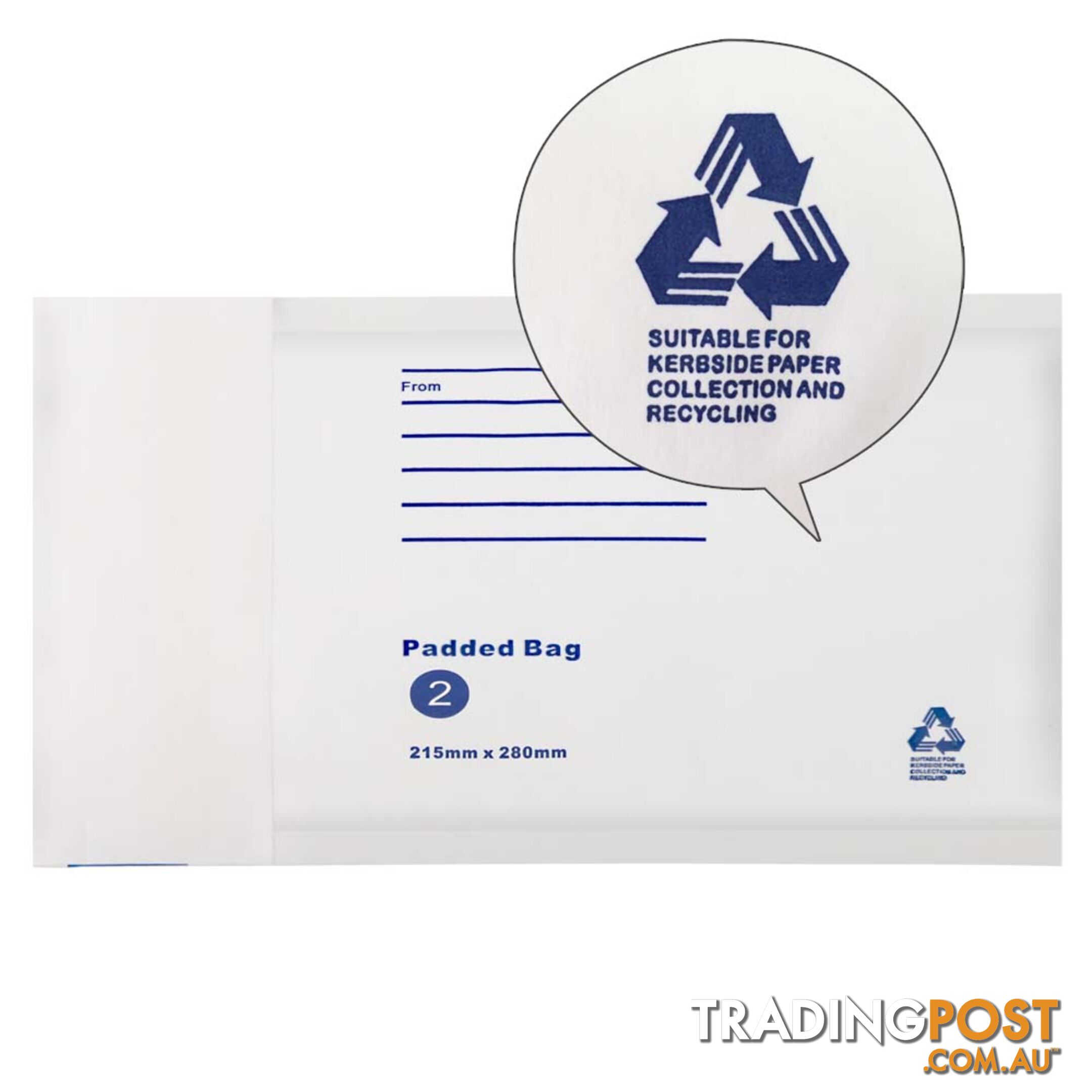 Bubble Padded Mail Envelopes 200pcs 215mm x 280mm