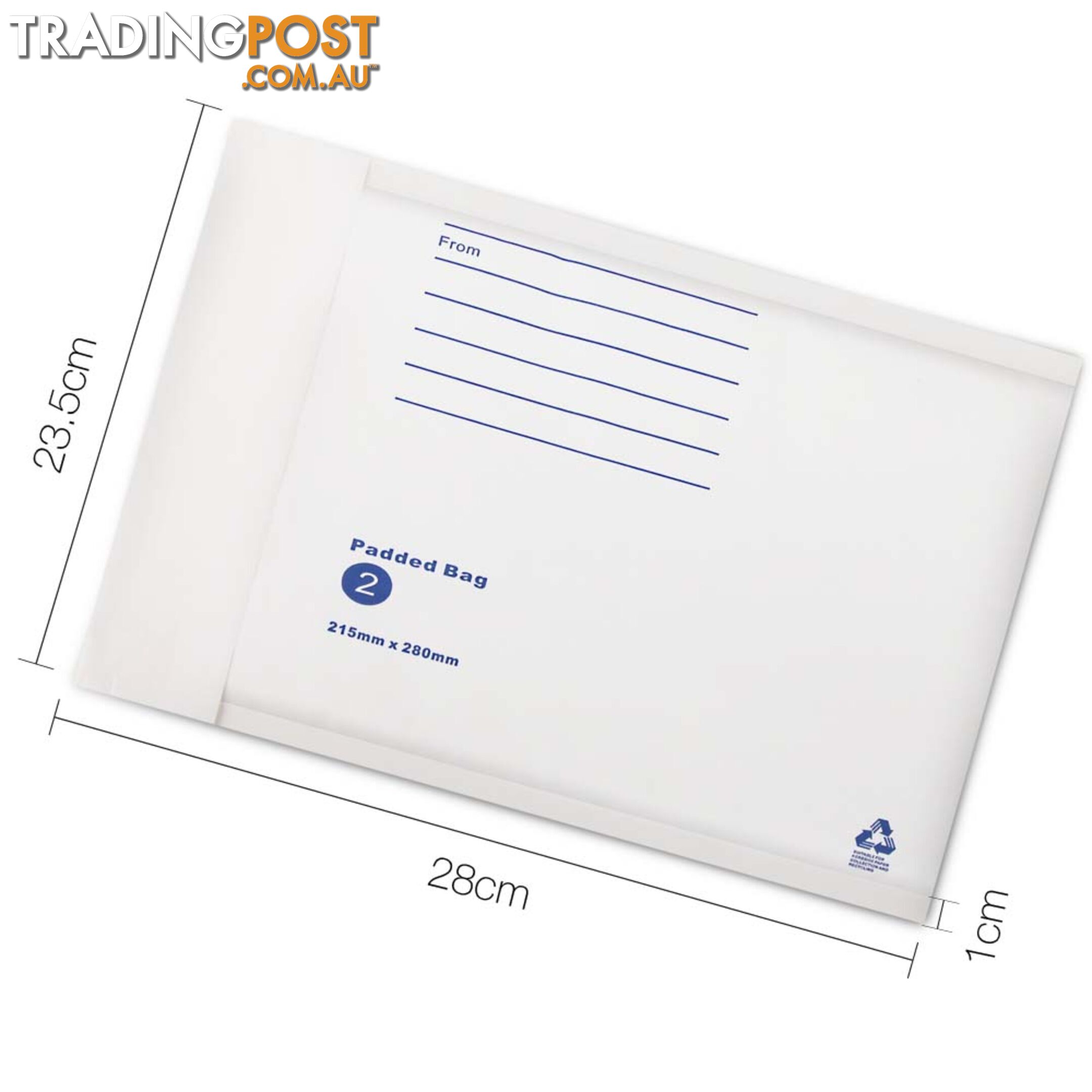 Bubble Padded Mail Envelopes 200pcs 215mm x 280mm