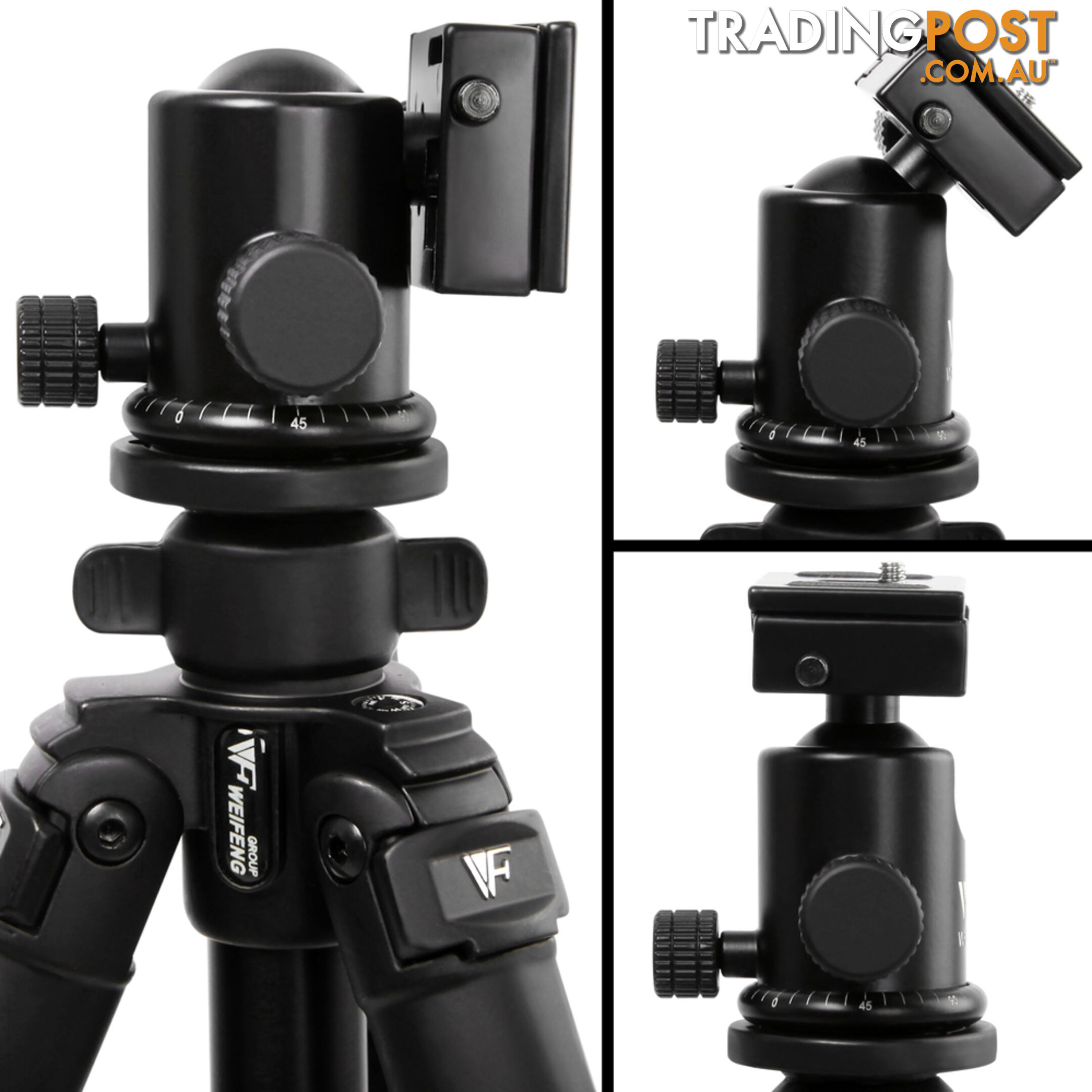 Professional Ball Head Tripod Digital Camera 173cm