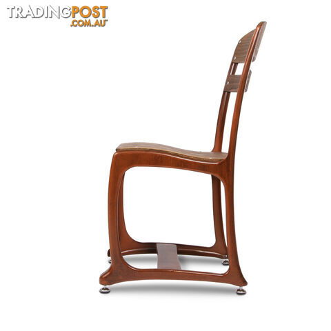 Set of 2 Replica Eton Dining Chairs - Copper