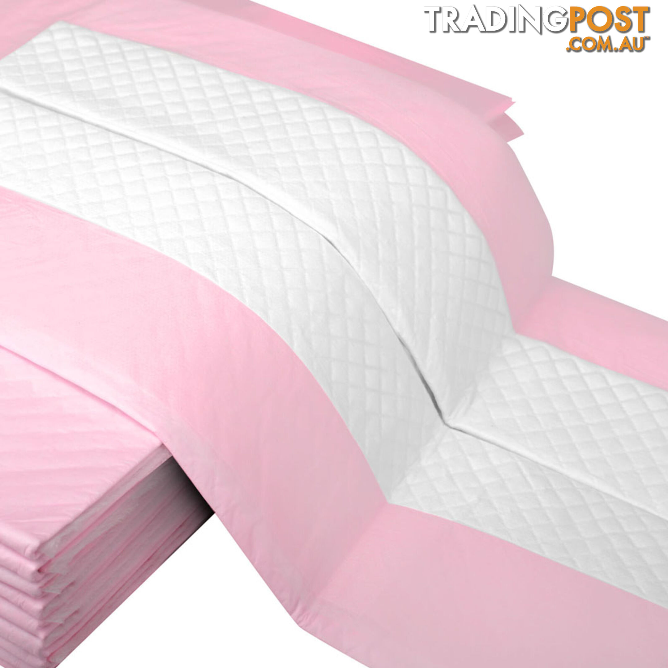 200 Puppy Pet Dog Toilet Training Pads Pink