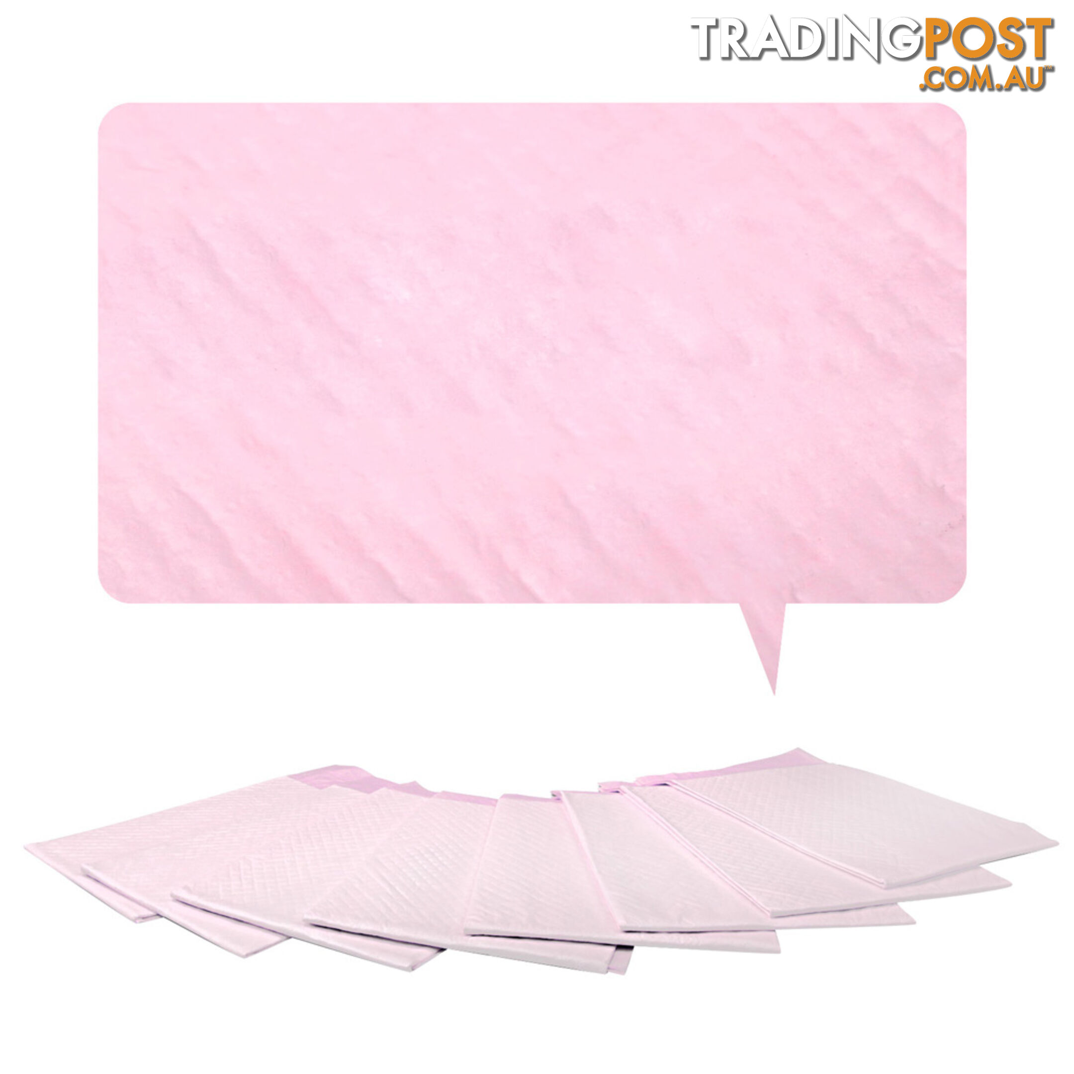 200 Puppy Pet Dog Toilet Training Pads Pink