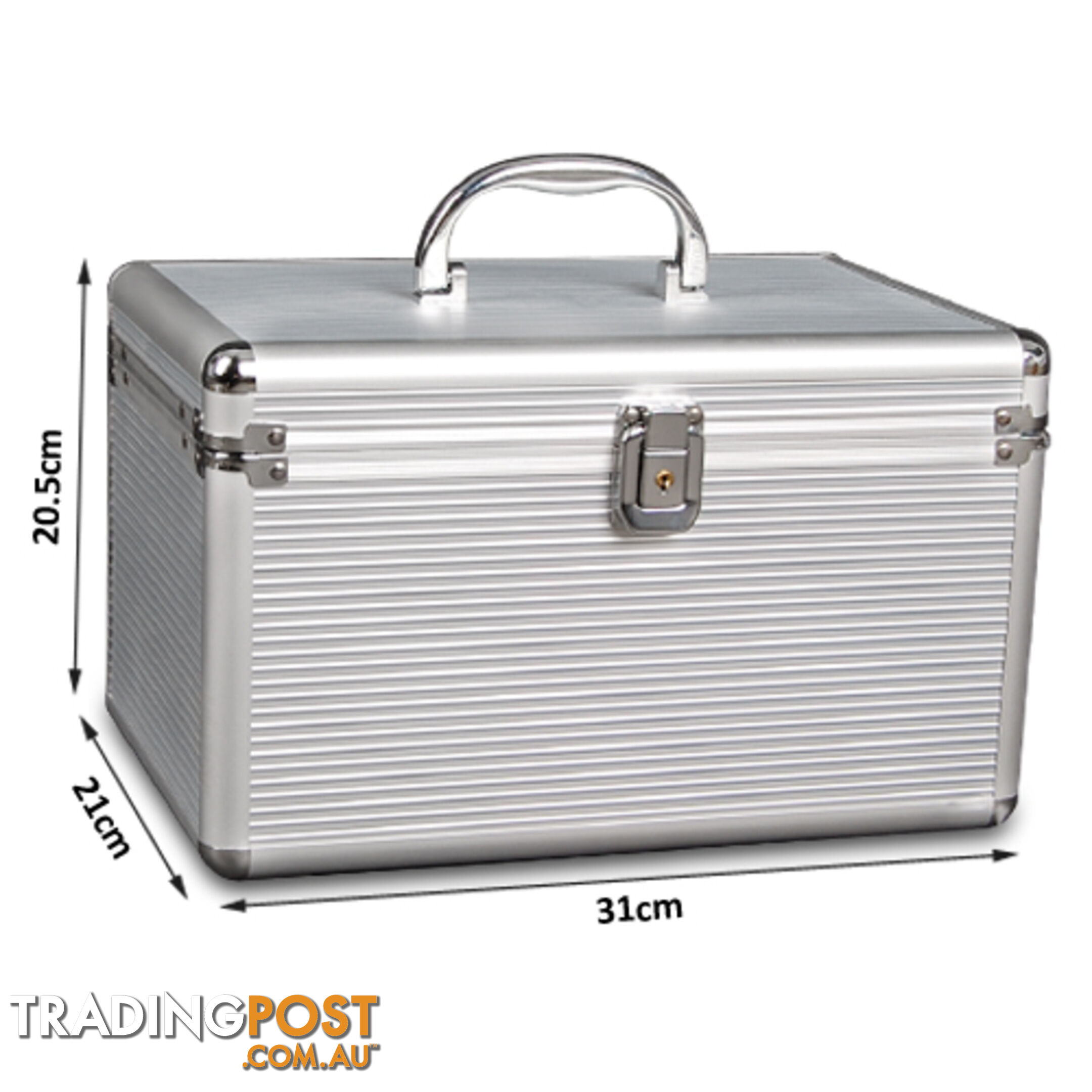 Aluminium CD DVD Bluray Storage Case Box 240 Discs SL