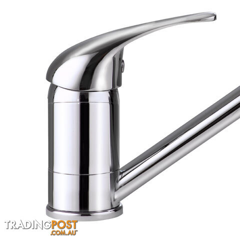 Long Kitchen Sink 360 Swivel Spout Vanity Faucet Basin Mixer Tap Brass