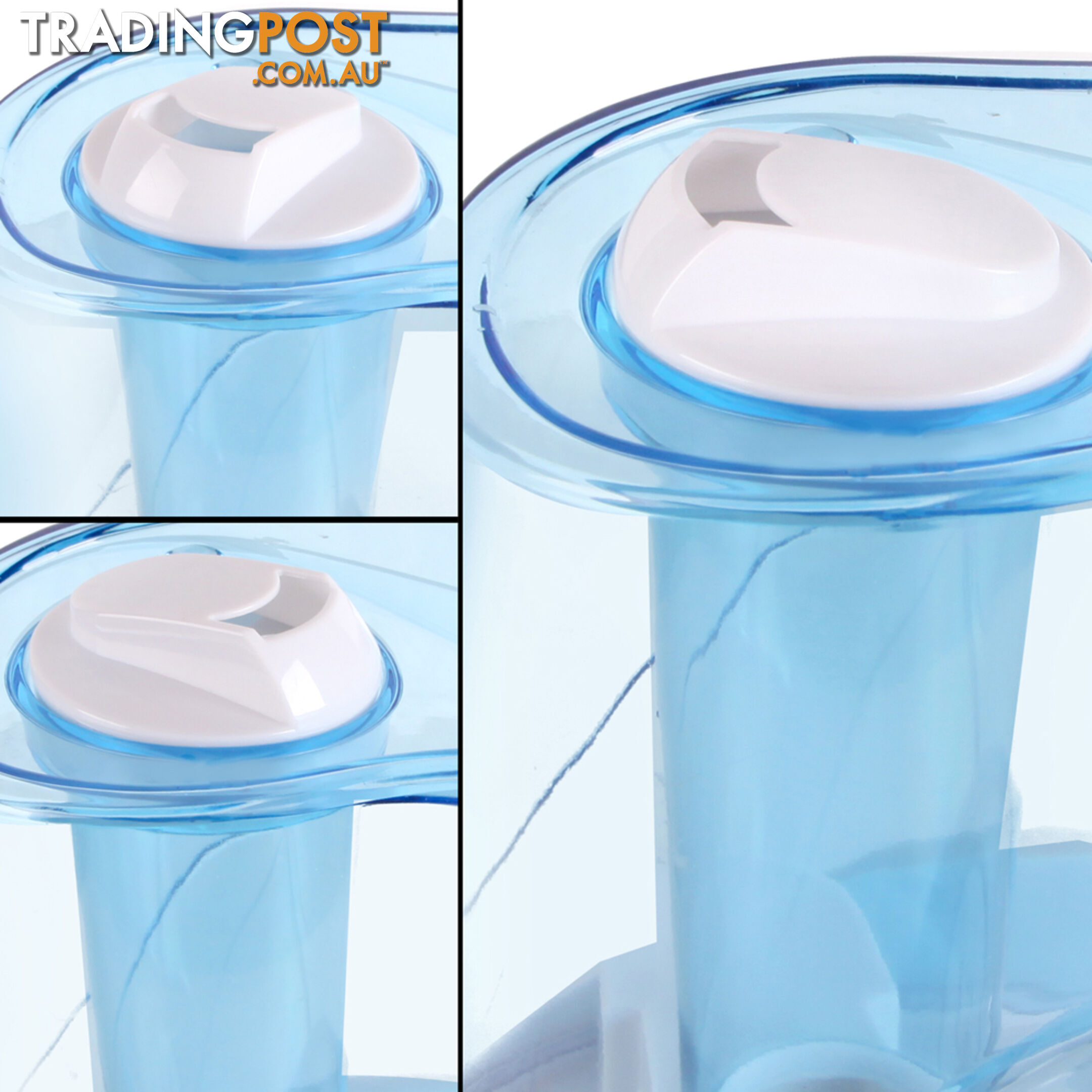 Ultrasonic Cool Mist Air Humidifier 4.5L White Blue