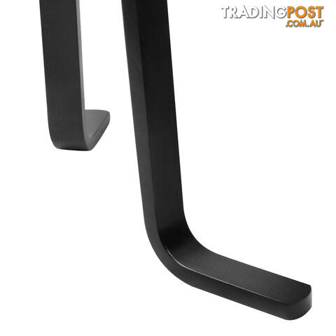 Wooden Coat Rack Clothes Stand Hanger Black