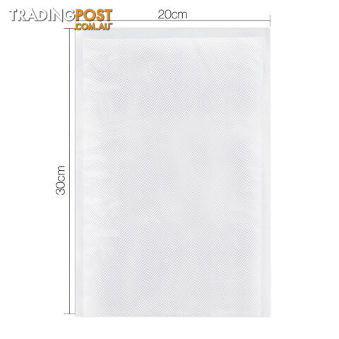 300 Food Sealer Bags: 20 x 30cm - photo 2 of 4