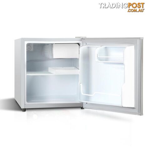 2-in-1 55L Caravan Bar Fridge Freezer Stainless Steel