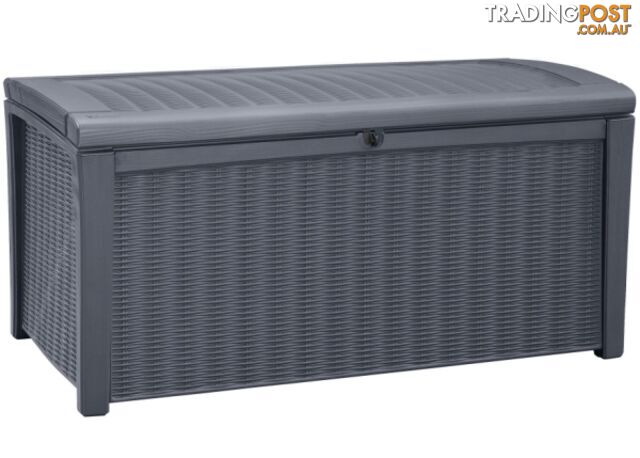 Keter Borneo Outdoor Garden Storage Box Grey