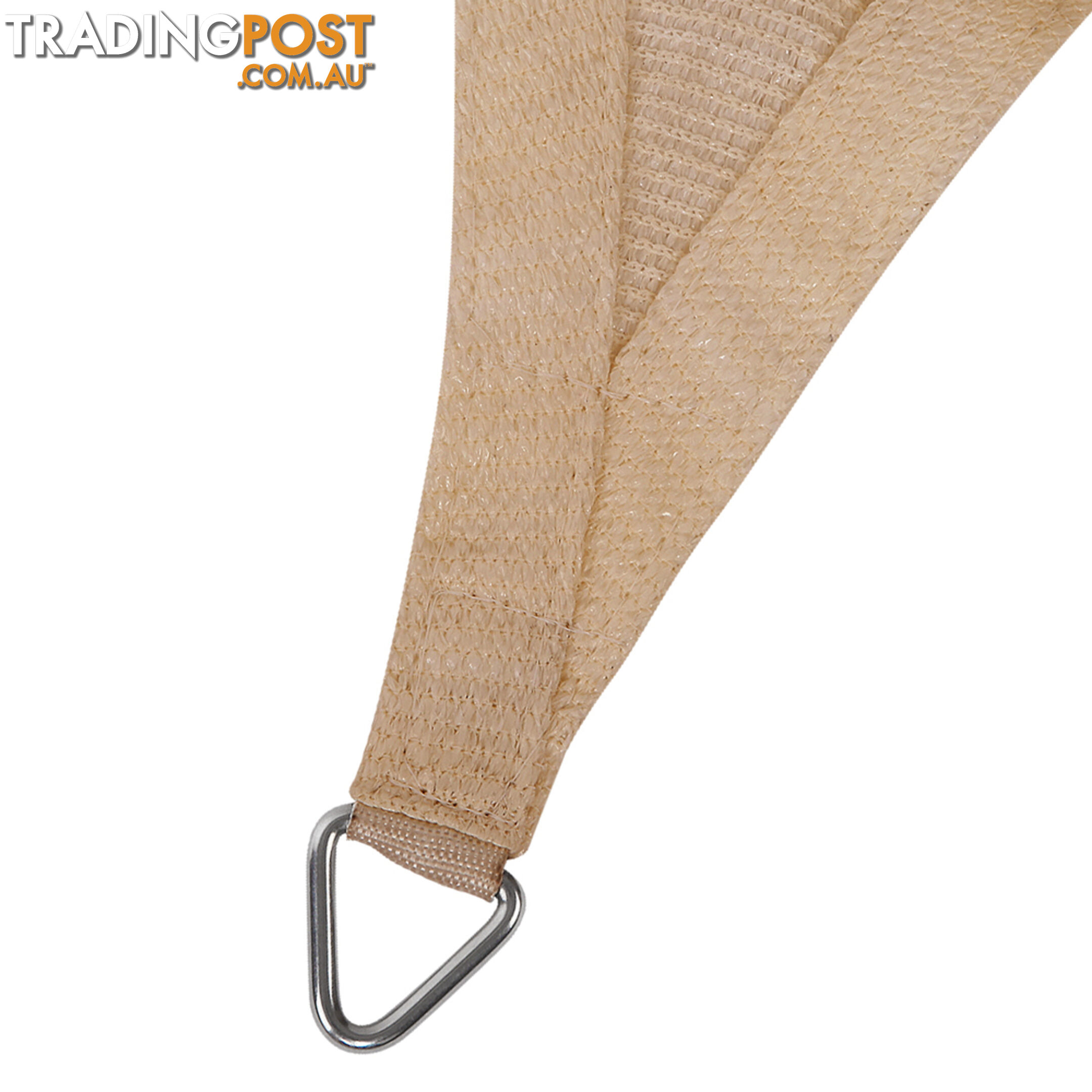 Heavy Duty 185GSM Shade Sail Canopy 3 x 4 M Sand