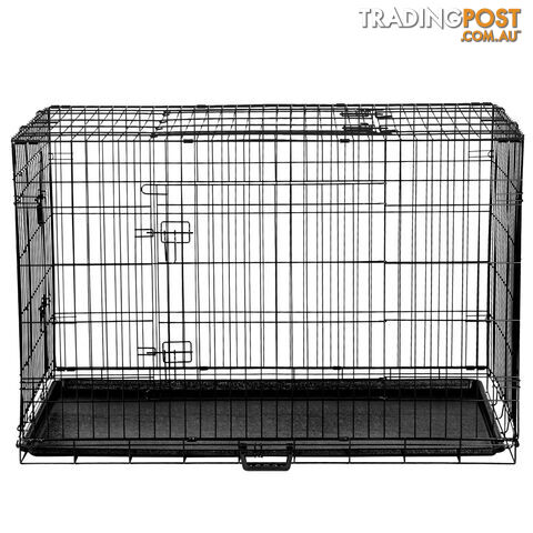 Metal Collapsible Dog Cage 42IN