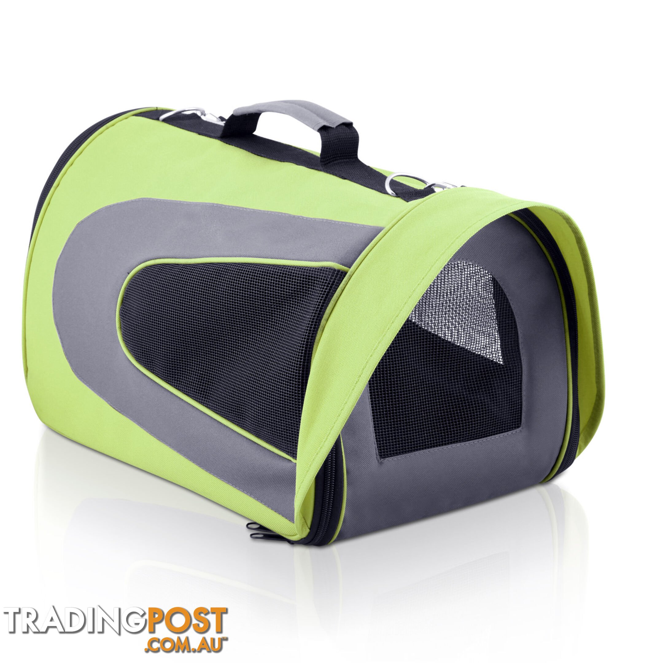 Pet Dog Cat Carrier Travel Bag Large Lime Green