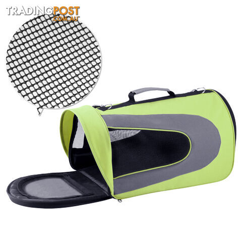 Pet Dog Cat Carrier Travel Bag Large Lime Green