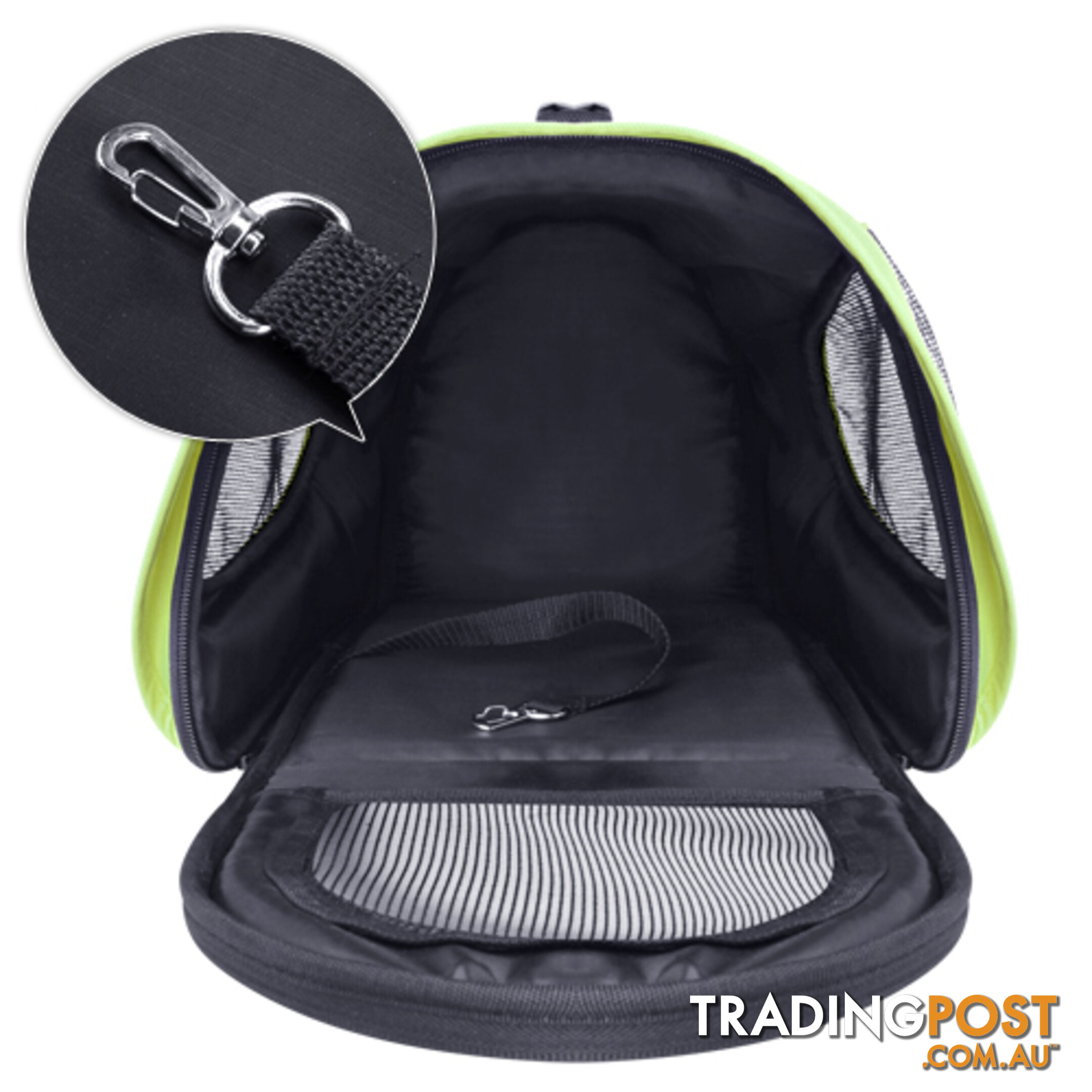 Pet Dog Cat Carrier Travel Bag Large Lime Green