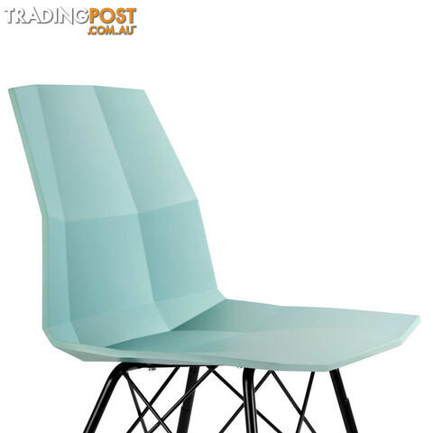 Set of 2 Eames Replica Contour Dining Chair