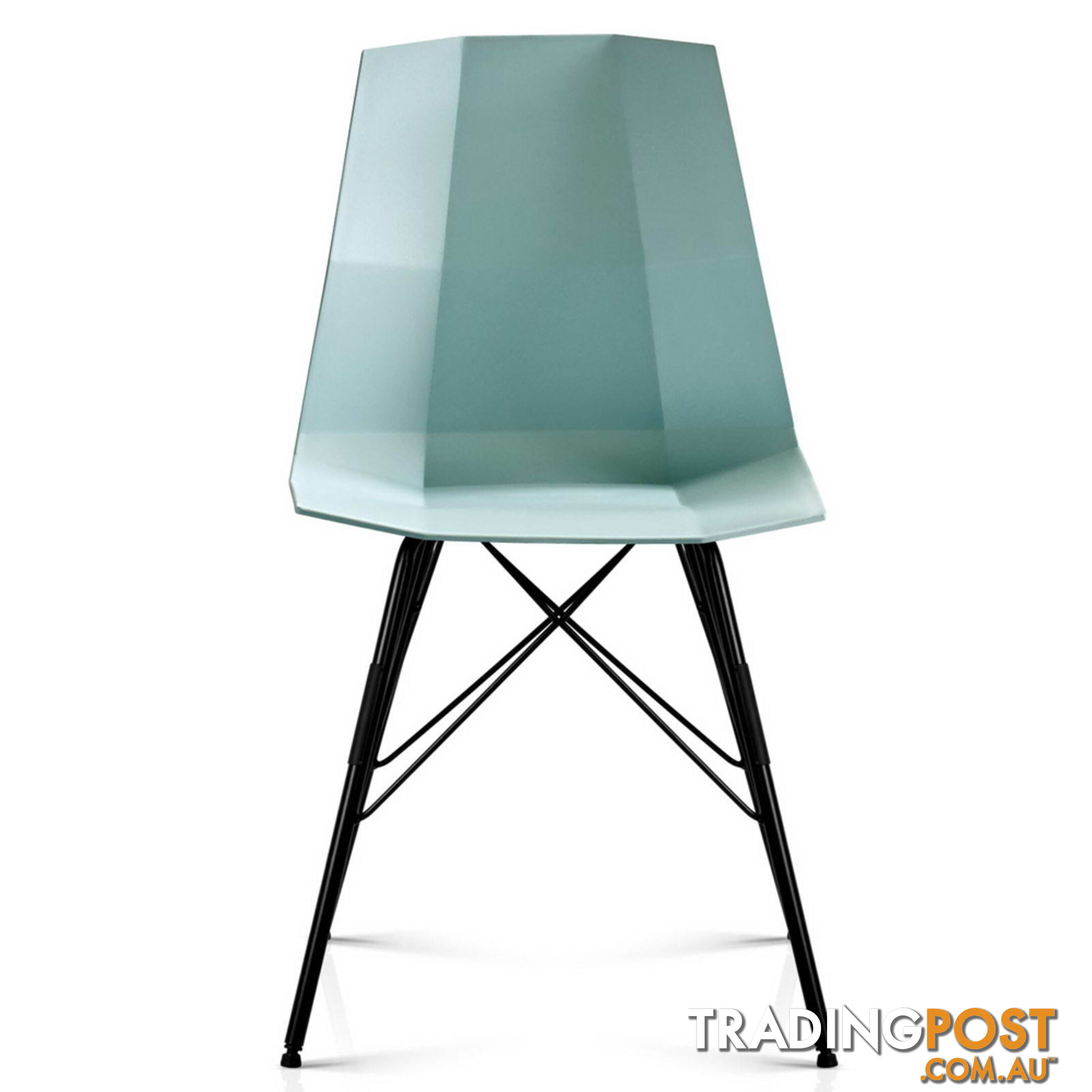 Set of 2 Eames Replica Contour Dining Chair