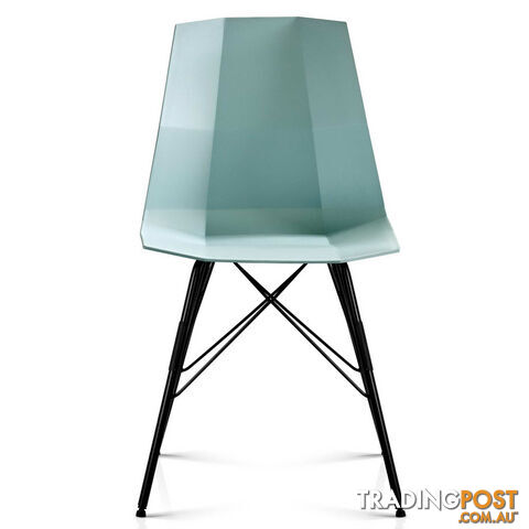 Set of 2 Eames Replica Contour Dining Chair