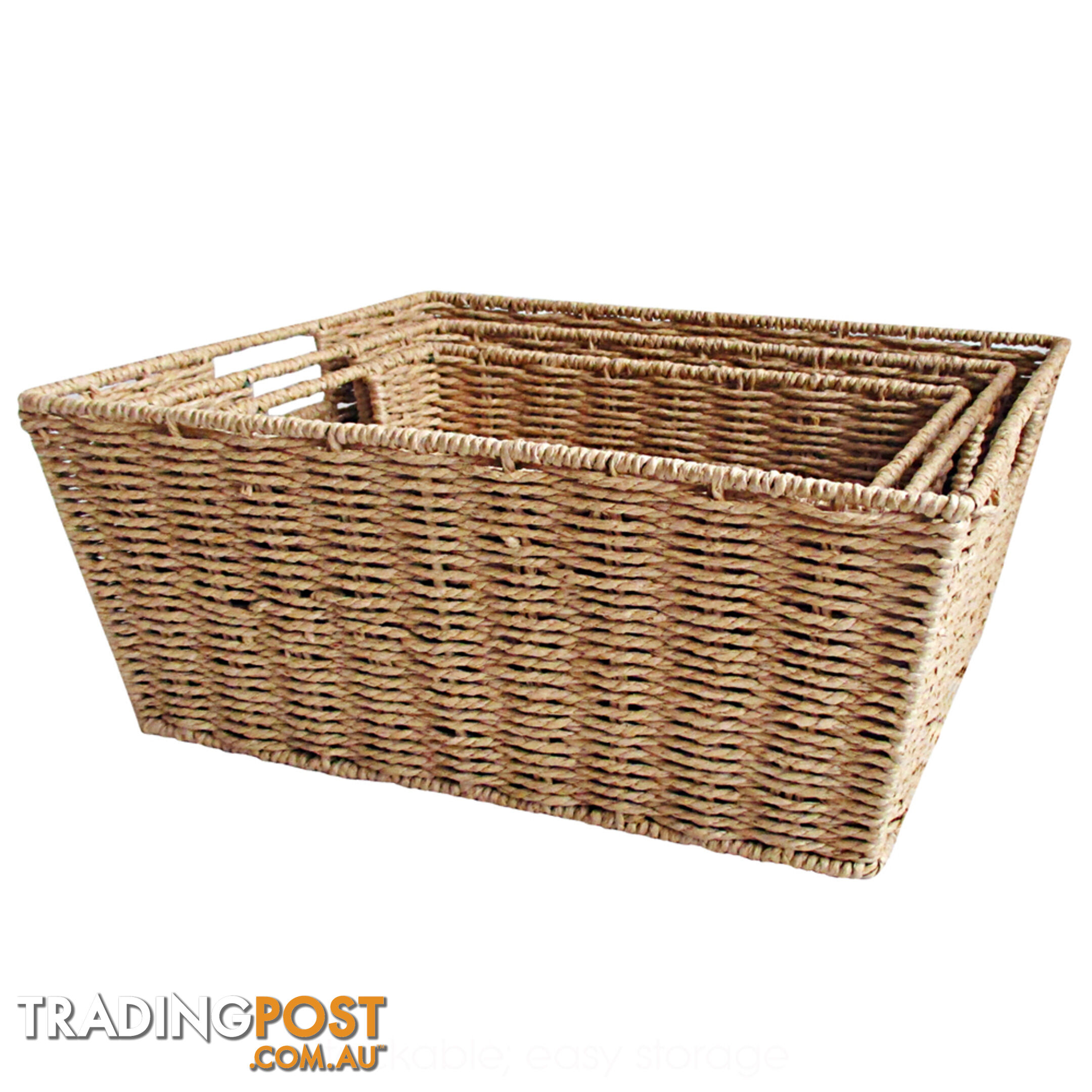 3 Peice Storage Basket Set