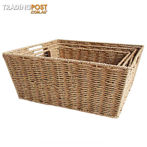 3 Peice Storage Basket Set