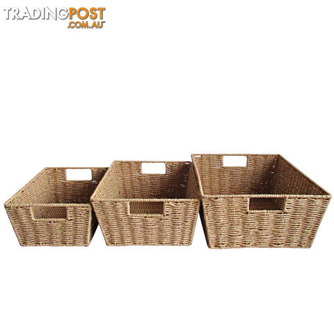 3 Peice Storage Basket Set