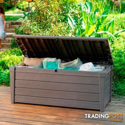 Keter Brightwood Outdoor Garden Storage Box