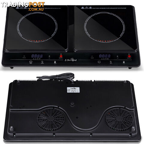 5 Star Chef Induction Cooktop Portable Duo