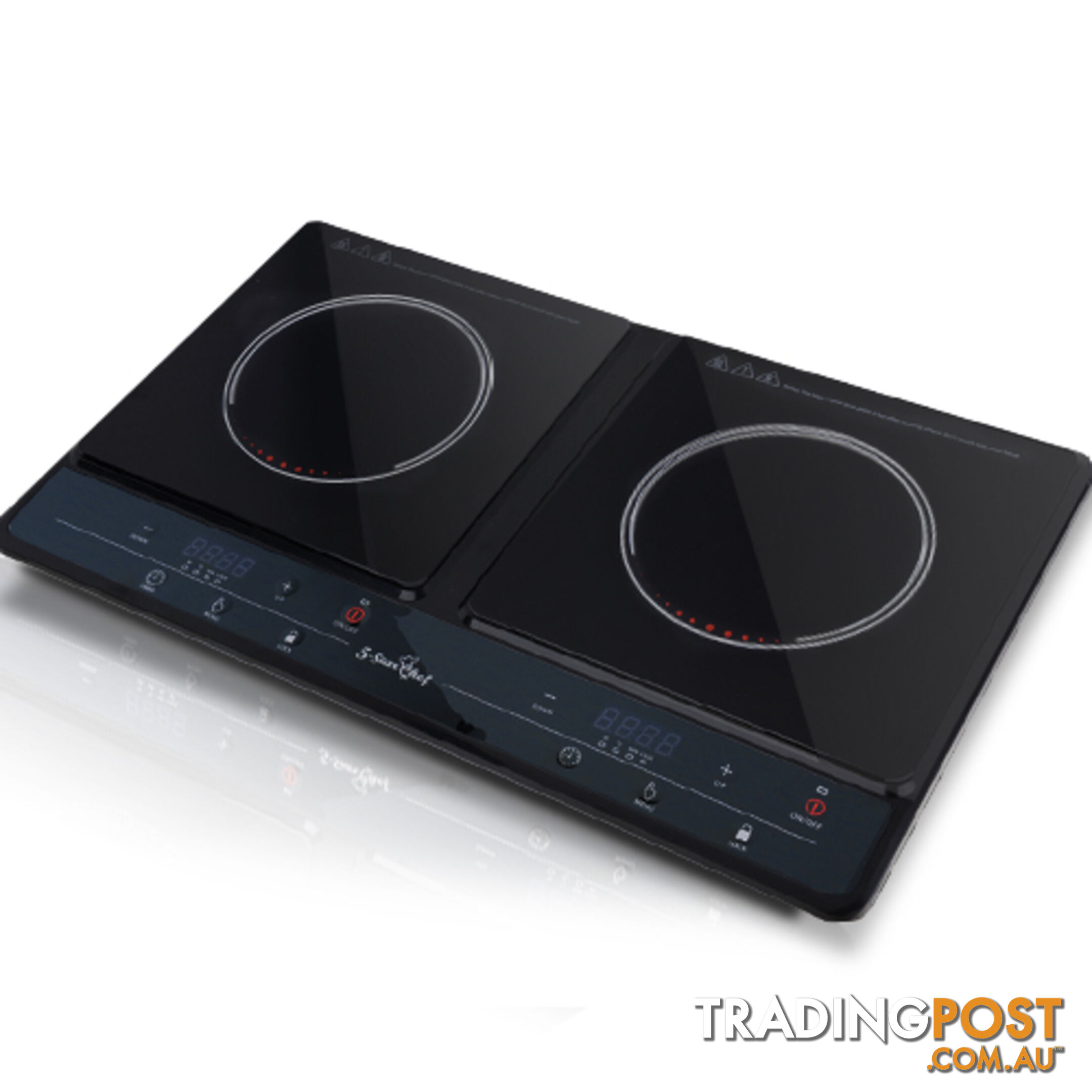 5 Star Chef Induction Cooktop Portable Duo