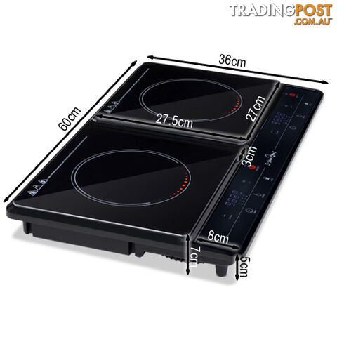 5 Star Chef Induction Cooktop Portable Duo