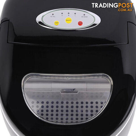 Portable Ice Cube Maker Machine Black