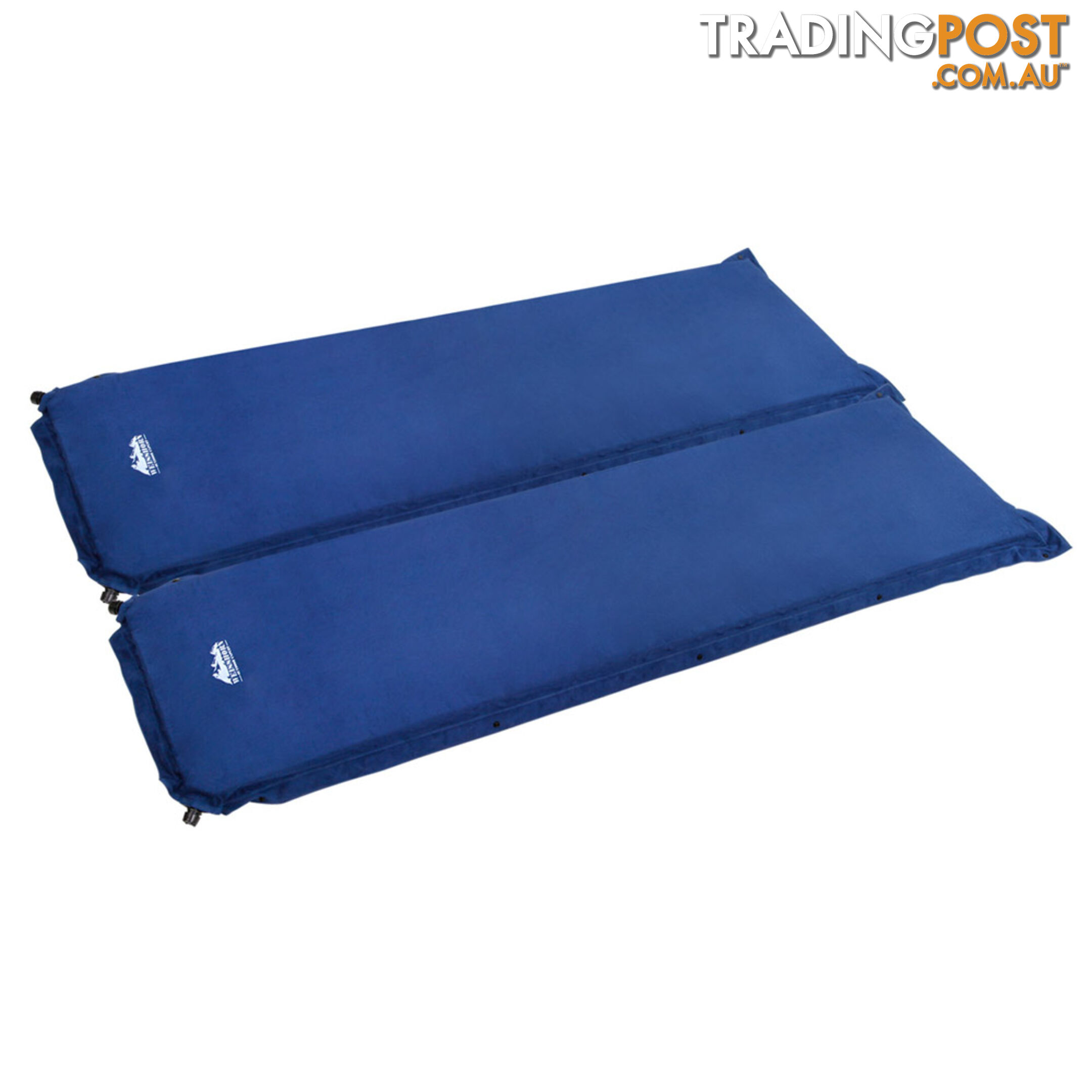 Self inflating Mattress Double 8cm Blue