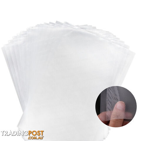 100 Food Sealer Bags: 28 x 40cm