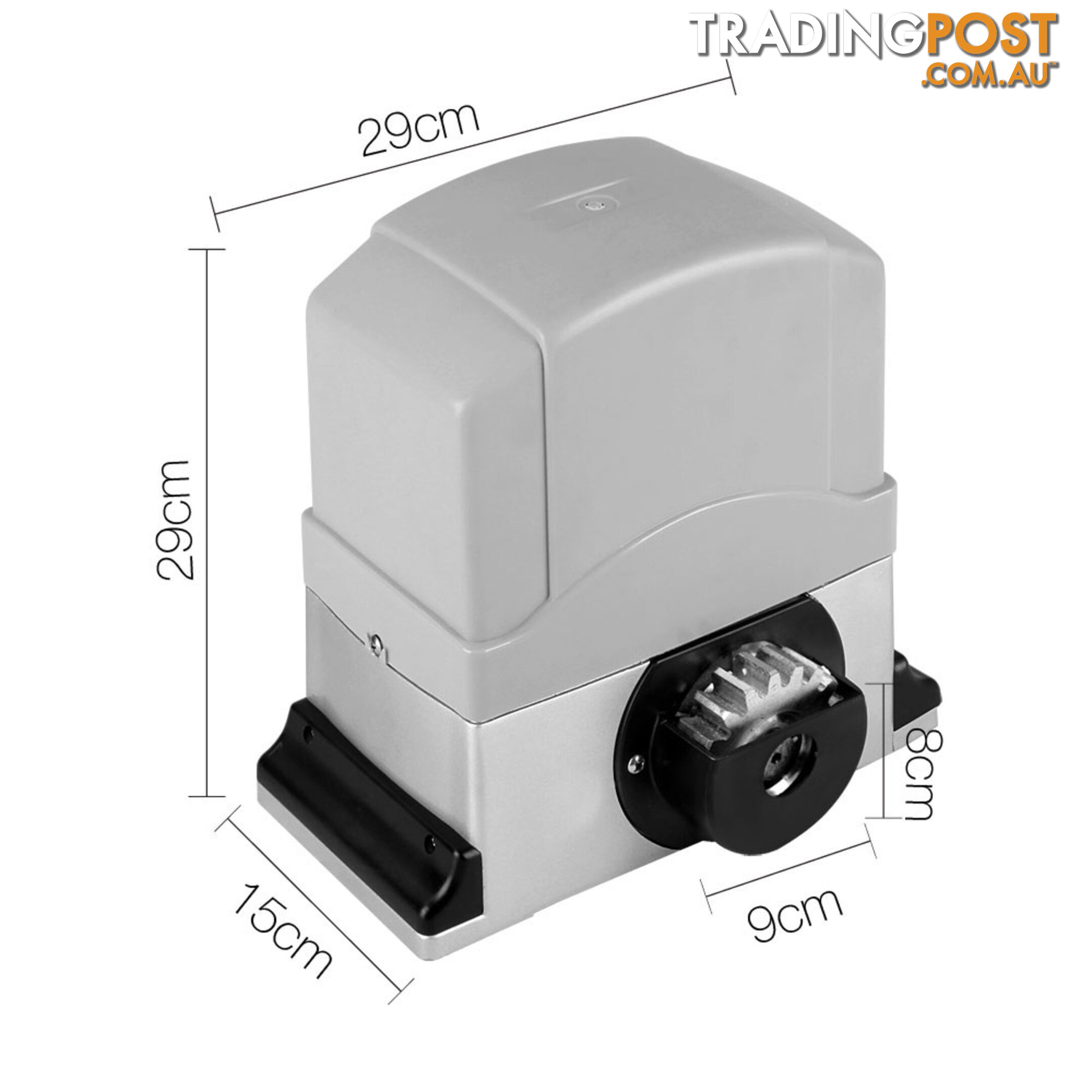 Automatic Sliding Gate Opener with 2 Remote Controls