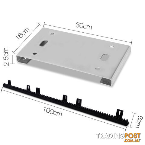 Automatic Sliding Gate Opener with 2 Remote Controls