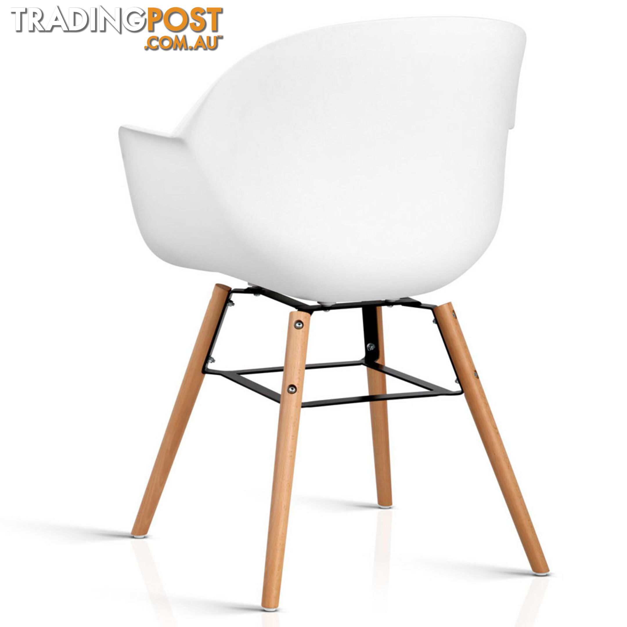 Set of 2 Eames Replica DAW Dining Chair