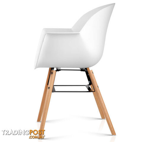 Set of 2 Eames Replica DAW Dining Chair