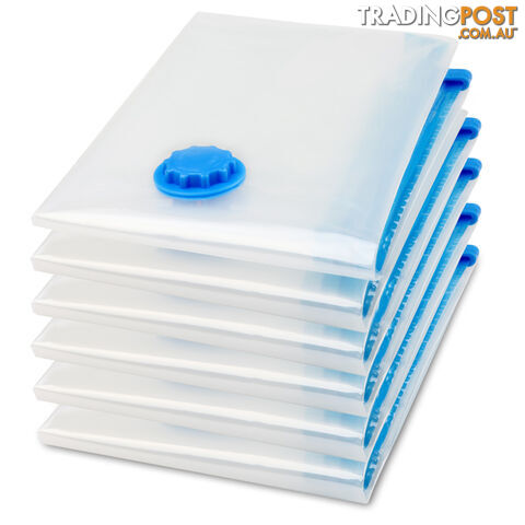 Set of 12 Vaccuum Storage Bags 60 x 80cm