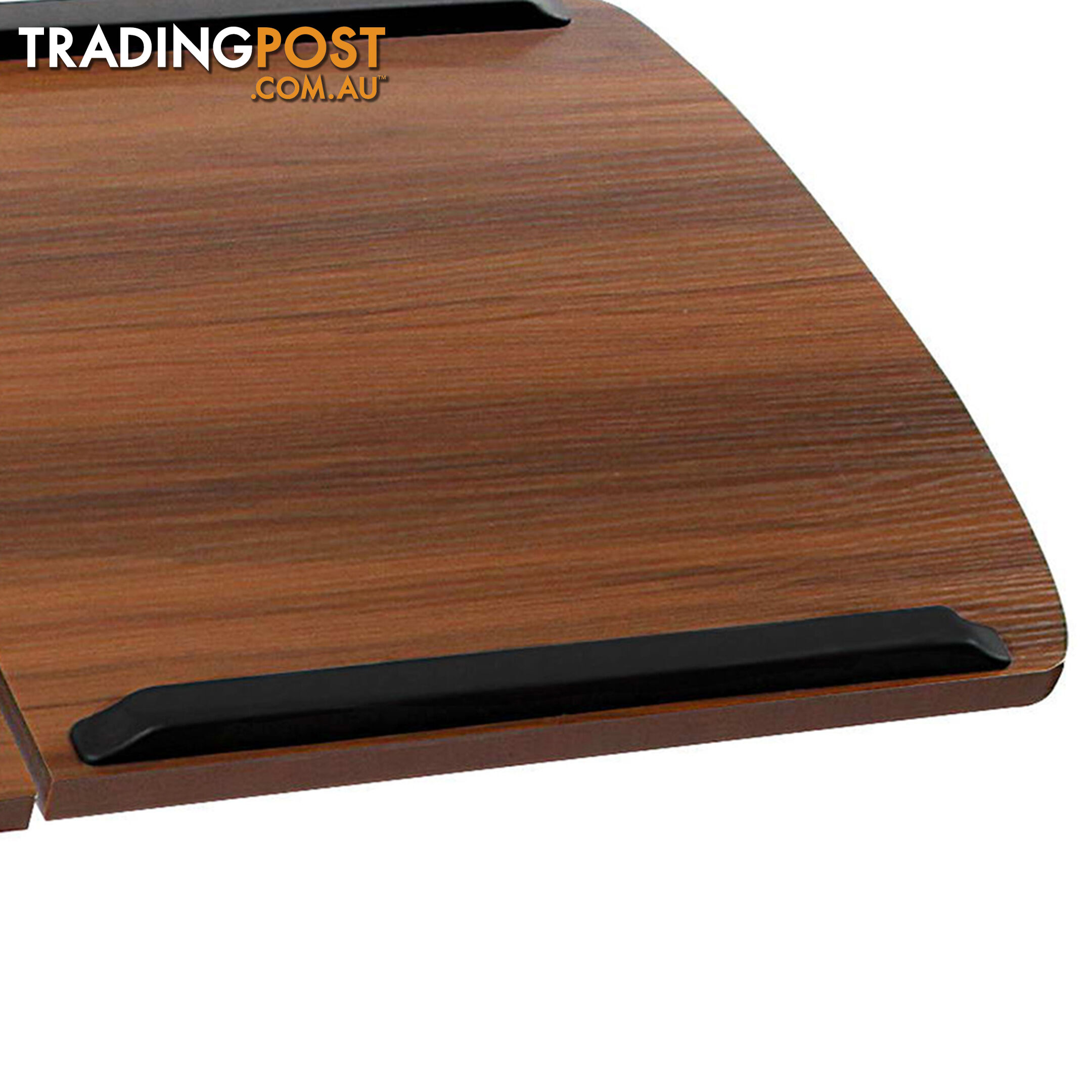 Mobile Adjustable Laptop Desk - Walnut