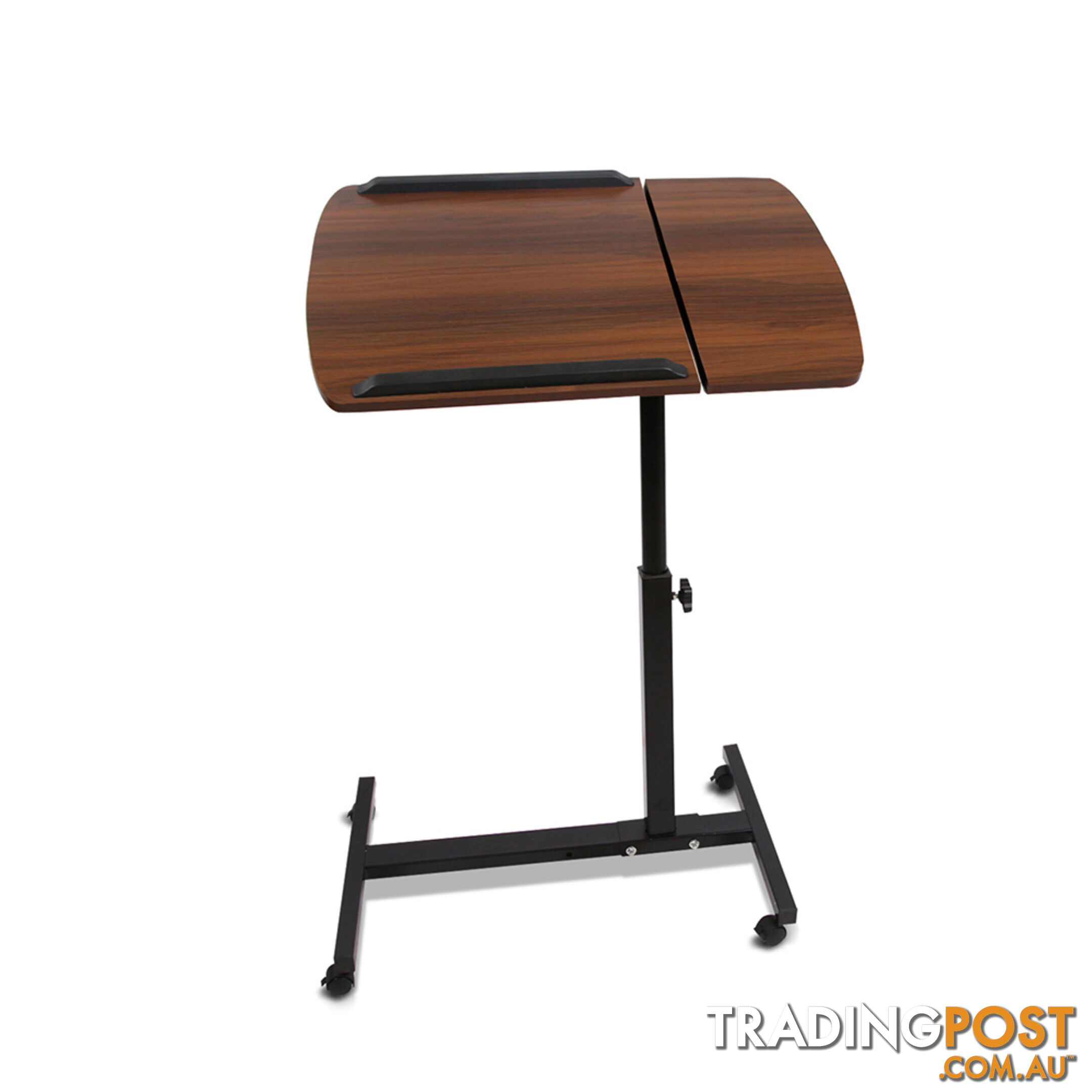 Mobile Adjustable Laptop Desk - Walnut