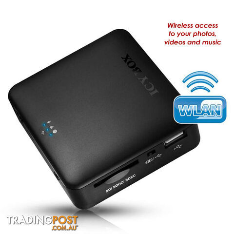 ICY BOX IB-WRP201SD WiFi-Station for SD cards, Access Point and Power Bank - photo 3 of 3