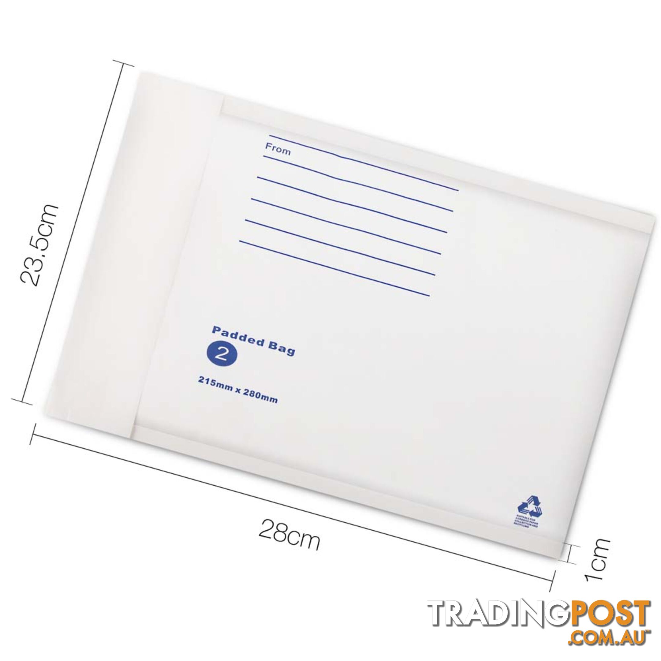 Bubble Padded Mail Envelopes 100pcs 215mm x 280mm