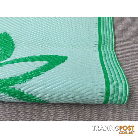 Flower Rug Green & Cream 150x240cm - photo 4 of 4