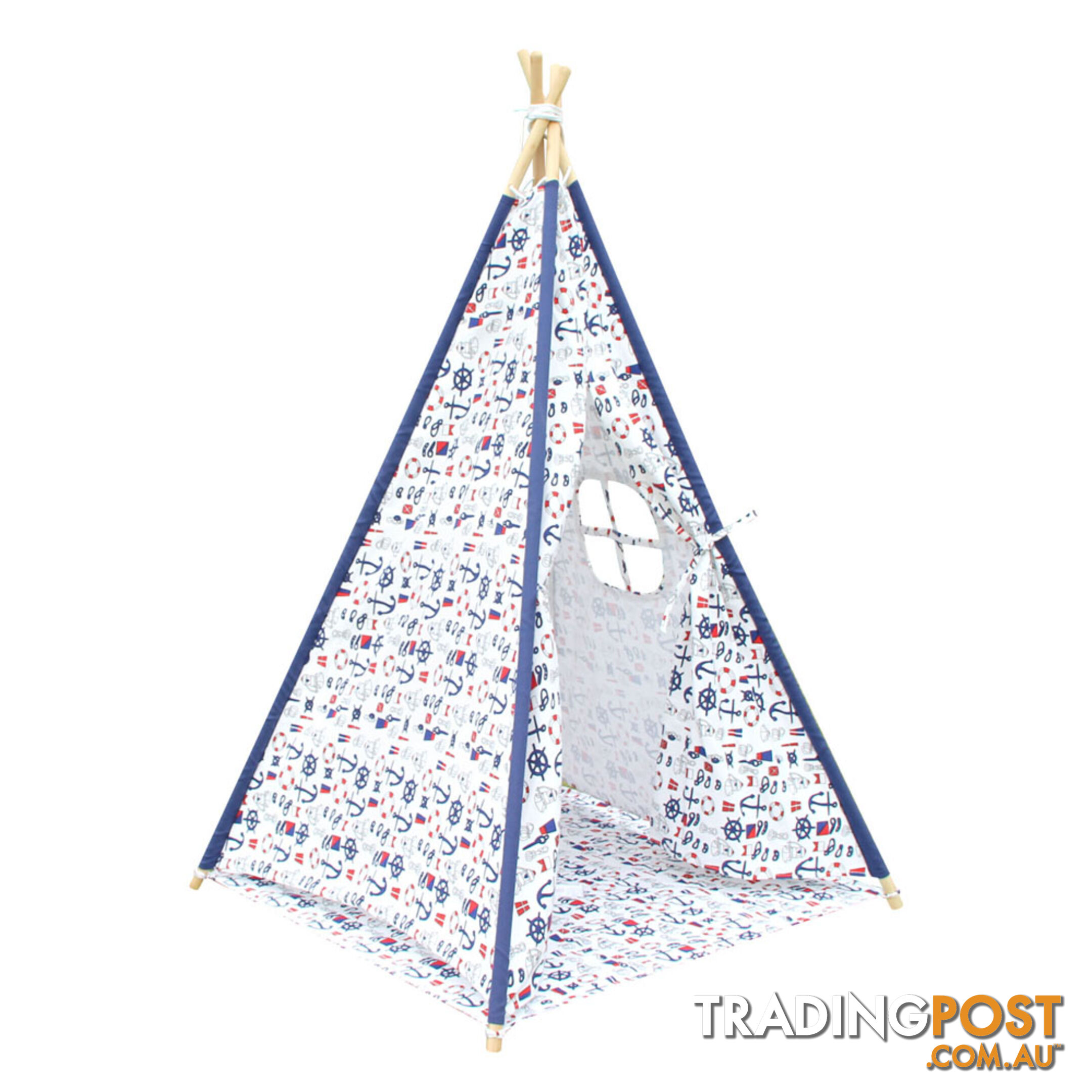 4 Poles Teepee Tent w/ Storage Bag