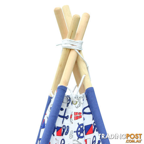 4 Poles Teepee Tent w/ Storage Bag