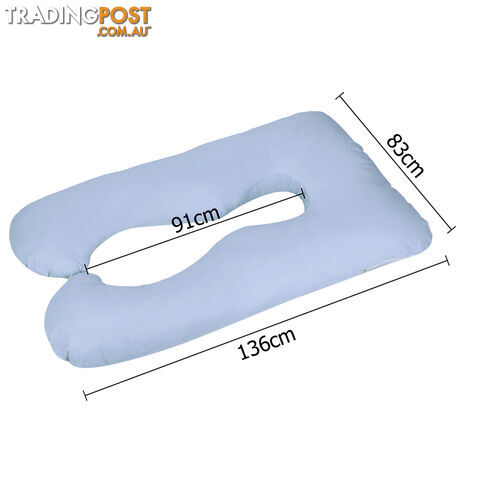 Nursing Support Pillow Feeding Baby Cushion Blue