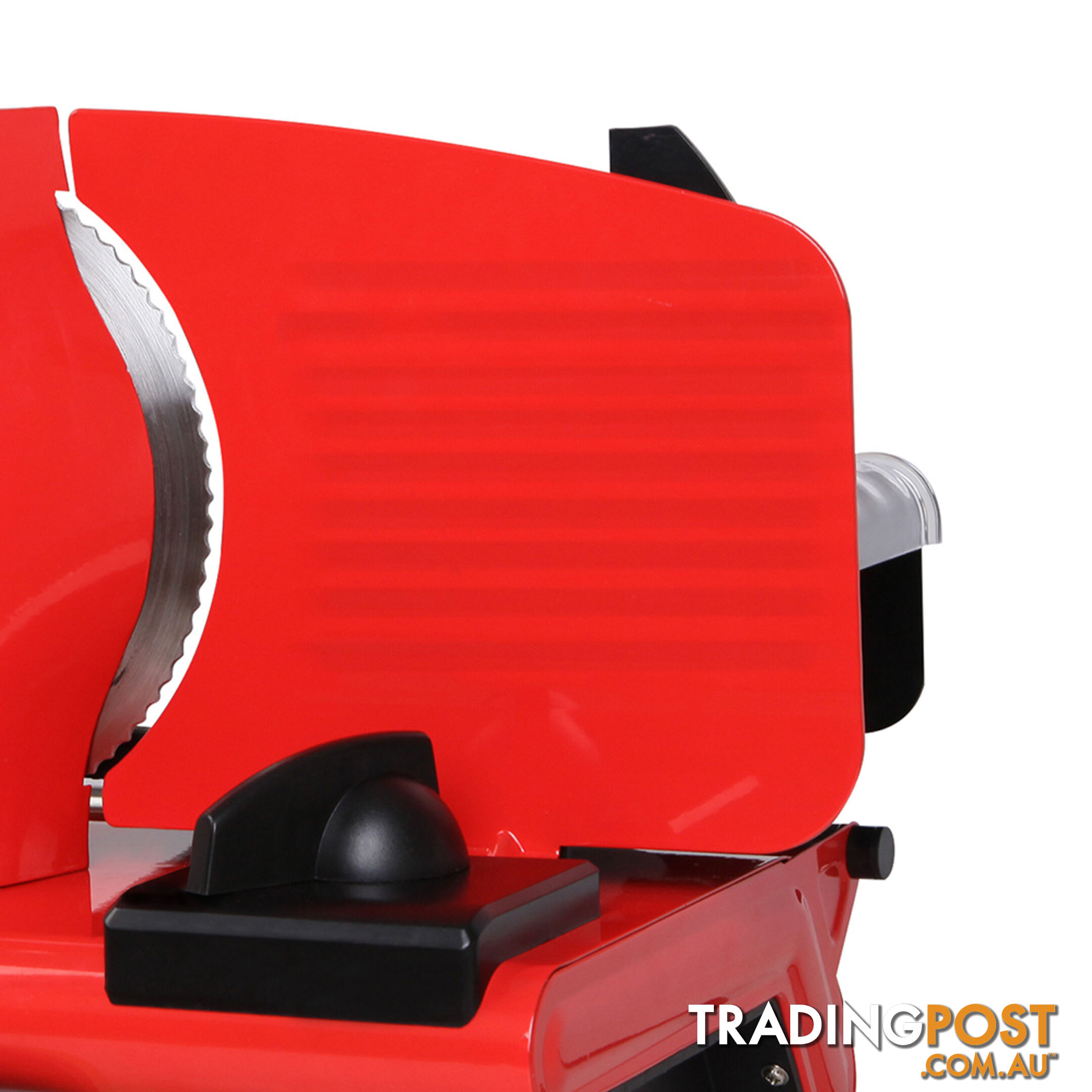 150W  Meat Slicer with Stainless Steel Blade - Red