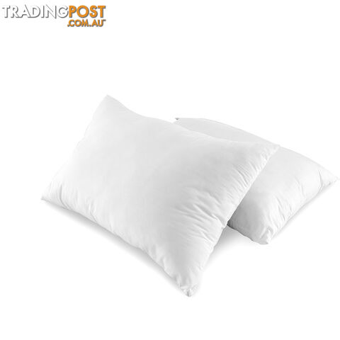 Set of 4 Pillows - 2 Soft & 2 Medium